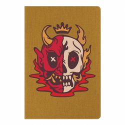 Блокнот Skull face - PrintSalon