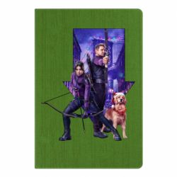 Блокнот Соколиный глаз и Кейт Бишоп - PrintSalon