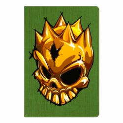 Блокнот Standoff - Gold Skull - PrintSalon