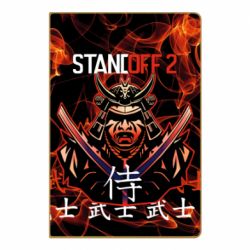 Блокнот Standoff Samurai And Fire - PrintSalon