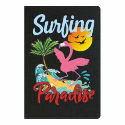Блокнот Surfing Paradise Flamingo - PrintSalon