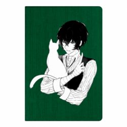 Блокнот Великий из бродячих псов черно белое