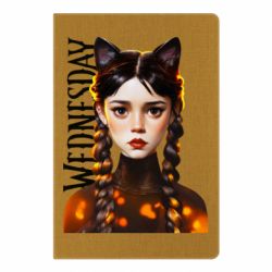 Блокнот Венздей кошка - PrintSalon