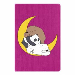 Блокнот We bare bears sleep - PrintSalon