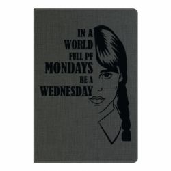 Блокнот Wednesday girl - PrintSalon