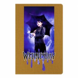 Блокнот Wednesday Text Logo - PrintSalon