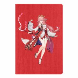 Блокнот Яэ Мико арт