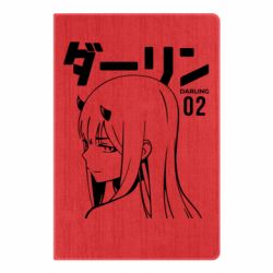 Блокнот Zero Two Girl - PrintSalon