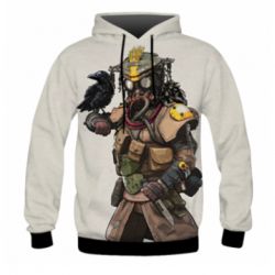 Мужское 3D худи Bloodhound Apex Legends-PrintSalon Мужское 3D худи Bloodhound Apex Legends