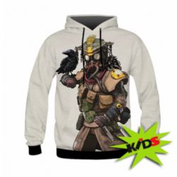 Детское 3D худи Bloodhound Apex Legends - PrintSalon