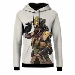 Женское 3D худи Bloodhound Apex Legends - PrintSalon