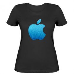 Женская футболка Blue Apple - PrintSalon