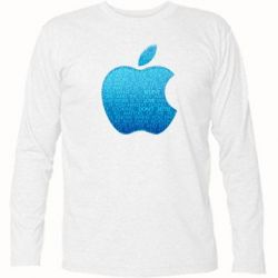 Футболка с длинным рукавом Blue Apple - PrintSalon