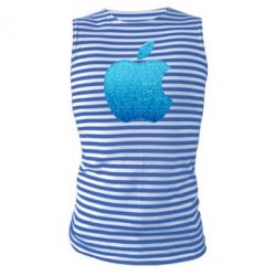 Майка-тельняшка Blue Apple - PrintSalon