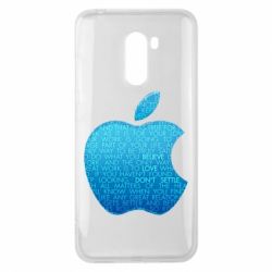 Чехол для Xiaomi Pocophone F1 Blue Apple - PrintSalon
