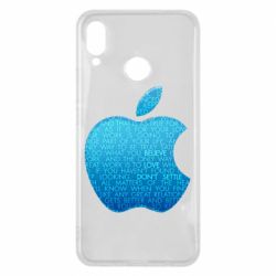 Чехол для Huawei P Smart Plus 2018 Blue Apple - PrintSalon