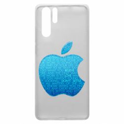 Чехол для Huawei P30 Pro Blue Apple - PrintSalon