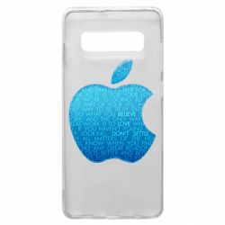 Чехол для Samsung S10+ Blue Apple - PrintSalon