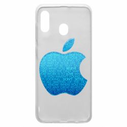 Чехол для Samsung A20 Blue Apple - PrintSalon