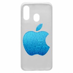 Чехол для Samsung A40 Blue Apple - PrintSalon