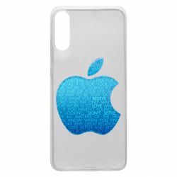 Чехол для Samsung A70 Blue Apple