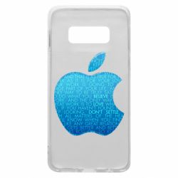 Чехол для Samsung S10e Blue Apple - PrintSalon