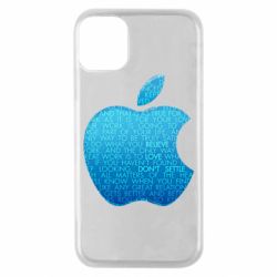 Чехол для iPhone 11 Pro Blue Apple - PrintSalon