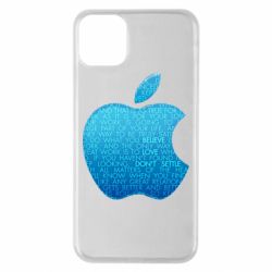 Чехол для iPhone 11 Pro Max Blue Apple