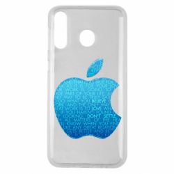 Чехол для Samsung M30 Blue Apple - PrintSalon