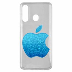 Чехол для Samsung M40 Blue Apple - PrintSalon