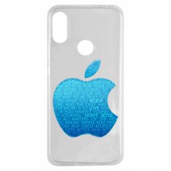 Чехол для Xiaomi Redmi Note 7 Blue Apple