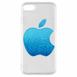 Чехол для iPhone SE 2020 Blue Apple - PrintSalon