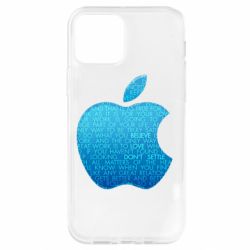Чехол для iPhone 12 Pro Blue Apple - PrintSalon
