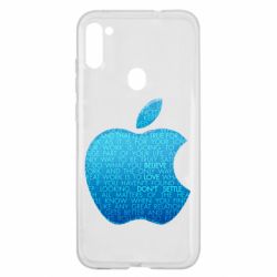 Чехол для Samsung A11/M11 Blue Apple