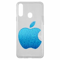 Чехол для Samsung A20s Blue Apple - PrintSalon