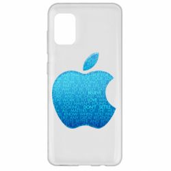 Чехол для Samsung A31 Blue Apple - PrintSalon