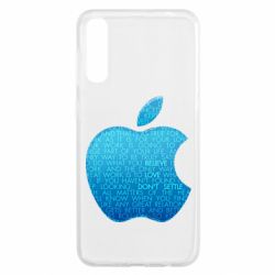 Чехол для Samsung A50 Blue Apple - PrintSalon