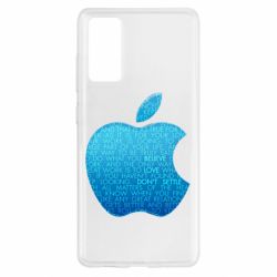 Чехол для Samsung S20 FE Blue Apple - PrintSalon