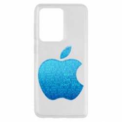 Чехол для Samsung S20 Ultra Blue Apple - PrintSalon