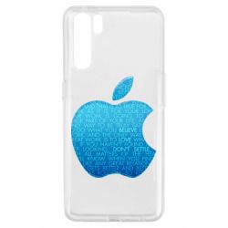 Чехол для Oppo A91/Reno3 Blue Apple - PrintSalon