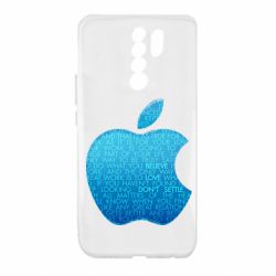 Чехол для Xiaomi Redmi 9 Blue Apple - PrintSalon