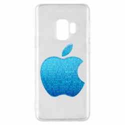 Чехол для Samsung S9 Blue Apple - PrintSalon
