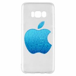 Чехол для Samsung S8 Blue Apple - PrintSalon