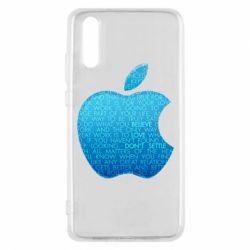 Чехол для Huawei P20 Blue Apple - PrintSalon