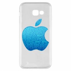 Чехол для Samsung A5 2017 Blue Apple - PrintSalon