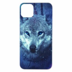 Чехол для iPhone 11 Pro Max Blue-eyed wolf - PrintSalon