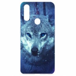 Чехол для Oppo A31 Blue-eyed wolf - PrintSalon