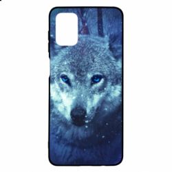 Чехол для Samsung M51 Blue-eyed wolf - PrintSalon