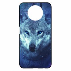Чехол для Xiaomi Redmi Note 9 5G/Redmi Note 9T Blue-eyed wolf - PrintSalon