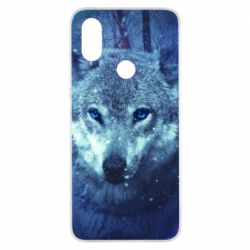 Чехол для Xiaomi Mi A2 Blue-eyed wolf - PrintSalon